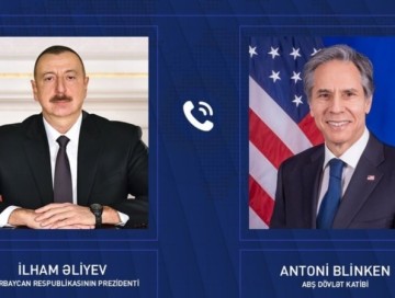Blinken Prezident İlham Əliyevə zəng edib