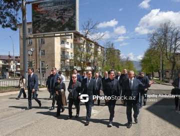 Xarici diplomatlar Xankəndi və Şuşada