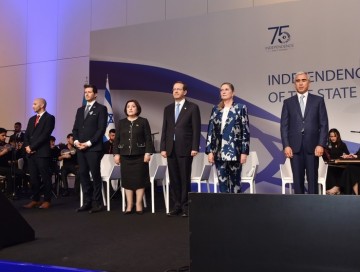 Bakıda İsrailin Müstəqillik Günü münasibətilə rəsmi qəbul təşkil olunub