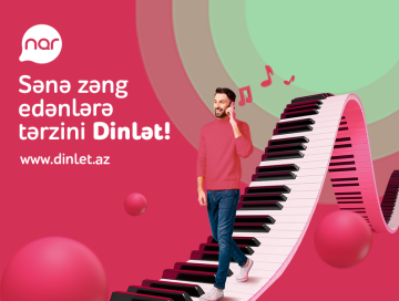 “Nar”-dan “Dinlət” xidməti ilə tərzini paylaş
